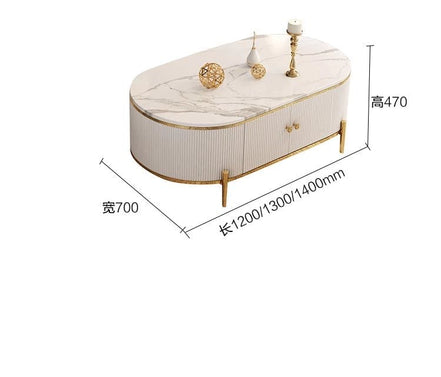 LUXURY STONE SLAB TV SET