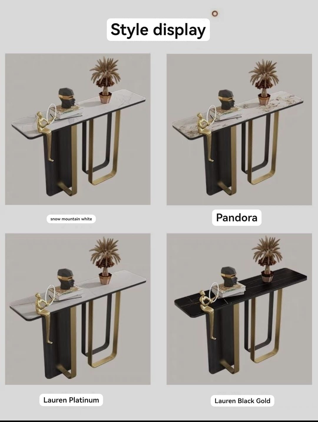 CONSOLE TABLE