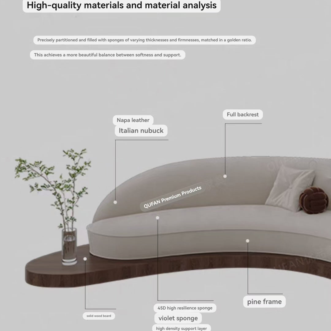 Curvy sofa