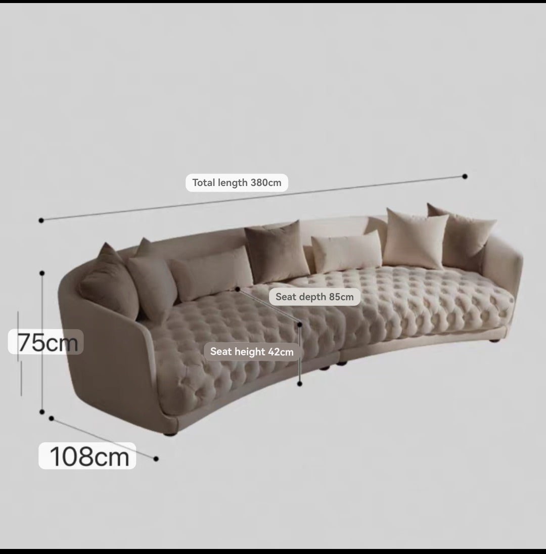 Curvy sofa